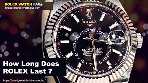 does rolex last a lifetime|Rolex watch maintenance.